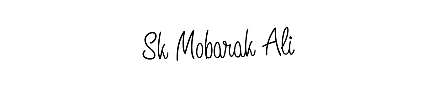 if you are searching for the best signature style for your name Sk Mobarak Ali. so please give up your signature search. here we have designed multiple signature styles  using Angelique-Rose-font-FFP. Sk Mobarak Ali signature style 5 images and pictures png