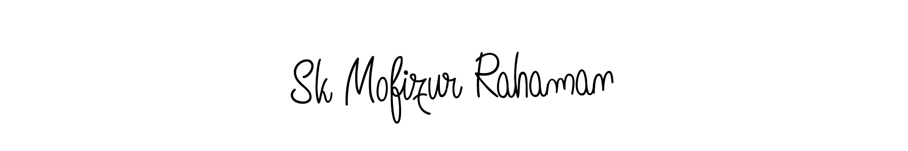 The best way (Angelique-Rose-font-FFP) to make a short signature is to pick only two or three words in your name. The name Sk Mofizur Rahaman include a total of six letters. For converting this name. Sk Mofizur Rahaman signature style 5 images and pictures png