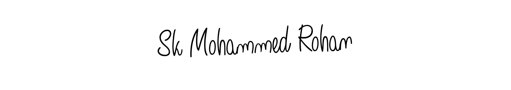 Make a short Sk Mohammed Rohan signature style. Manage your documents anywhere anytime using Angelique-Rose-font-FFP. Create and add eSignatures, submit forms, share and send files easily. Sk Mohammed Rohan signature style 5 images and pictures png