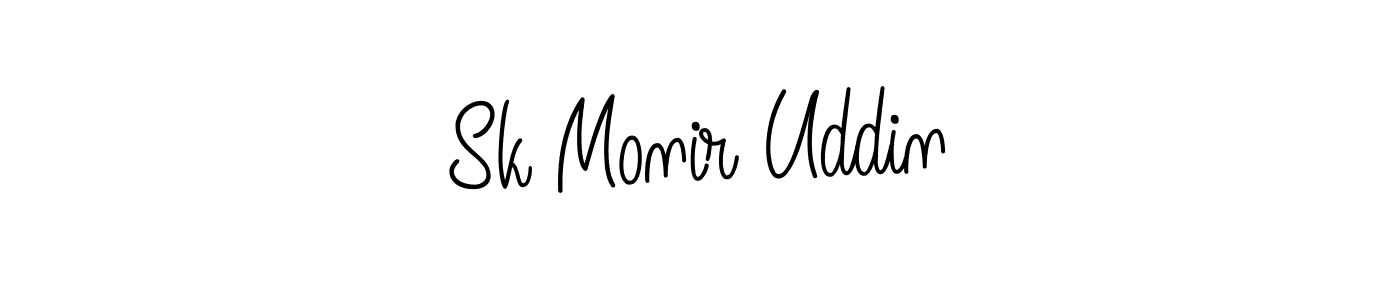 Also You can easily find your signature by using the search form. We will create Sk Monir Uddin name handwritten signature images for you free of cost using Angelique-Rose-font-FFP sign style. Sk Monir Uddin signature style 5 images and pictures png
