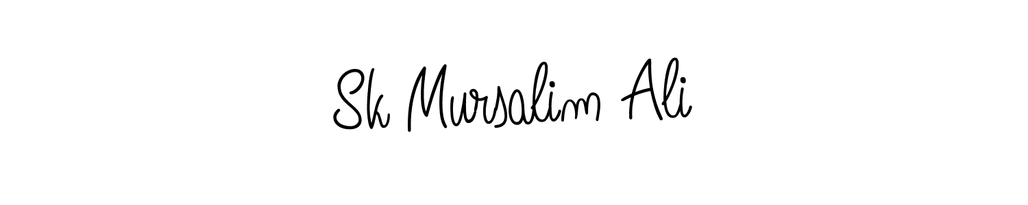 Make a beautiful signature design for name Sk Mursalim Ali. Use this online signature maker to create a handwritten signature for free. Sk Mursalim Ali signature style 5 images and pictures png