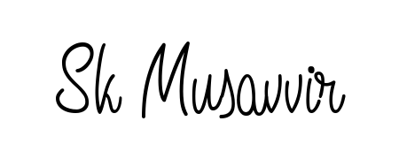 A modern signature idea for name Sk Musavvir using Angelique-Rose-font-FFP font. Clean strokes and elegant curves make it stand out instantly. Sk Musavvir signature style 5 images and pictures png