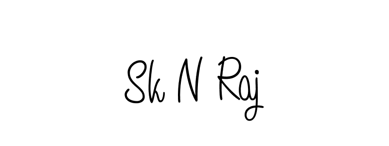 if you are searching for the best signature style for your name Sk N Raj. so please give up your signature search. here we have designed multiple signature styles  using Angelique-Rose-font-FFP. Sk N Raj signature style 5 images and pictures png
