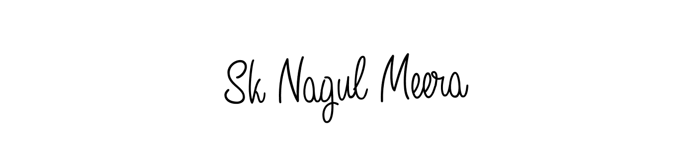 It looks lik you need a new signature style for name Sk Nagul Meera. Design unique handwritten (Angelique-Rose-font-FFP) signature with our free signature maker in just a few clicks. Sk Nagul Meera signature style 5 images and pictures png