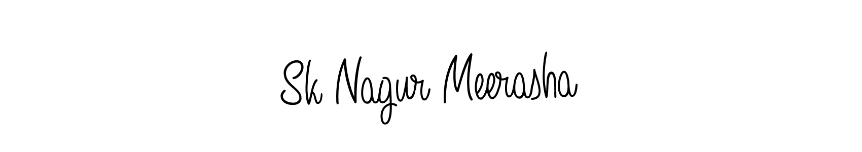How to make Sk Nagur Meerasha signature? Angelique-Rose-font-FFP is a professional autograph style. Create handwritten signature for Sk Nagur Meerasha name. Sk Nagur Meerasha signature style 5 images and pictures png