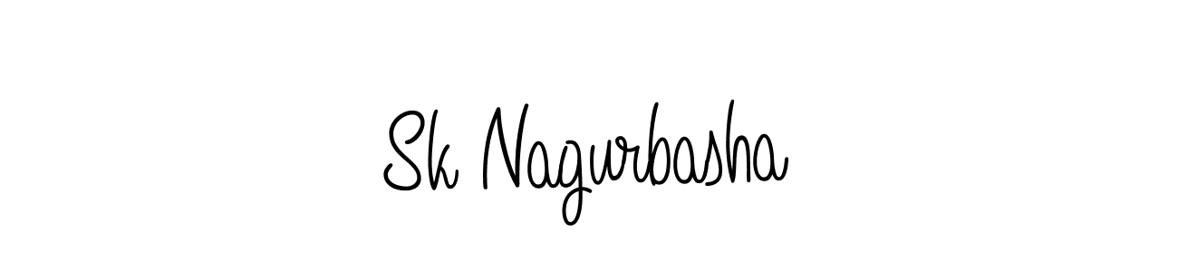 Once you've used our free online signature maker to create your best signature Angelique-Rose-font-FFP style, it's time to enjoy all of the benefits that Sk Nagurbasha name signing documents. Sk Nagurbasha signature style 5 images and pictures png