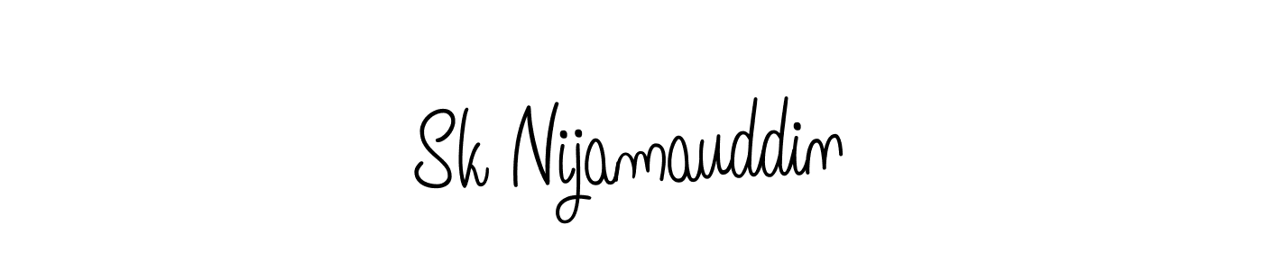 You can use this online signature creator to create a handwritten signature for the name Sk Nijamauddin. This is the best online autograph maker. Sk Nijamauddin signature style 5 images and pictures png