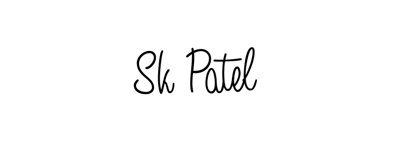 This is the best signature style for the Sk Patel name. Also you like these signature font (Angelique-Rose-font-FFP). Mix name signature. Sk Patel signature style 5 images and pictures png