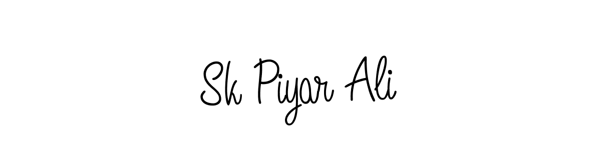 How to Draw Sk Piyar Ali signature style? Angelique-Rose-font-FFP is a latest design signature styles for name Sk Piyar Ali. Sk Piyar Ali signature style 5 images and pictures png