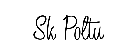 A dynamic signature style for Sk Poltu using Angelique-Rose-font-FFP script. Designed to look authentic, handwritten, and professional. Sk Poltu signature style 5 images and pictures png