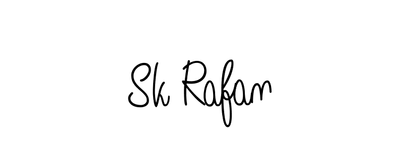 The best way (Angelique-Rose-font-FFP) to make a short signature is to pick only two or three words in your name. The name Sk Rafan include a total of six letters. For converting this name. Sk Rafan signature style 5 images and pictures png