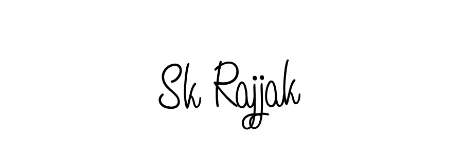 You can use this online signature creator to create a handwritten signature for the name Sk Rajjak. This is the best online autograph maker. Sk Rajjak signature style 5 images and pictures png