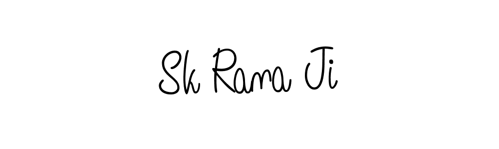 Create a beautiful signature design for name Sk Rana Ji. With this signature (Angelique-Rose-font-FFP) fonts, you can make a handwritten signature for free. Sk Rana Ji signature style 5 images and pictures png