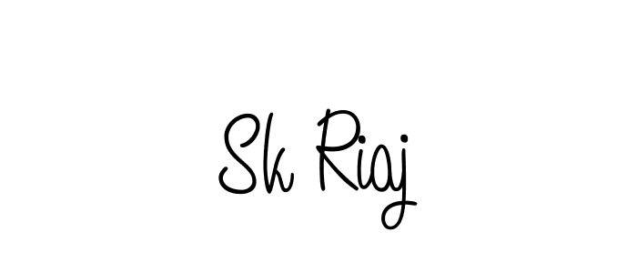Once you've used our free online signature maker to create your best signature Angelique-Rose-font-FFP style, it's time to enjoy all of the benefits that Sk Riaj name signing documents. Sk Riaj signature style 5 images and pictures png