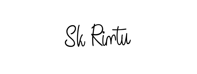 This is the best signature style for the Sk Rintu name. Also you like these signature font (Angelique-Rose-font-FFP). Mix name signature. Sk Rintu signature style 5 images and pictures png