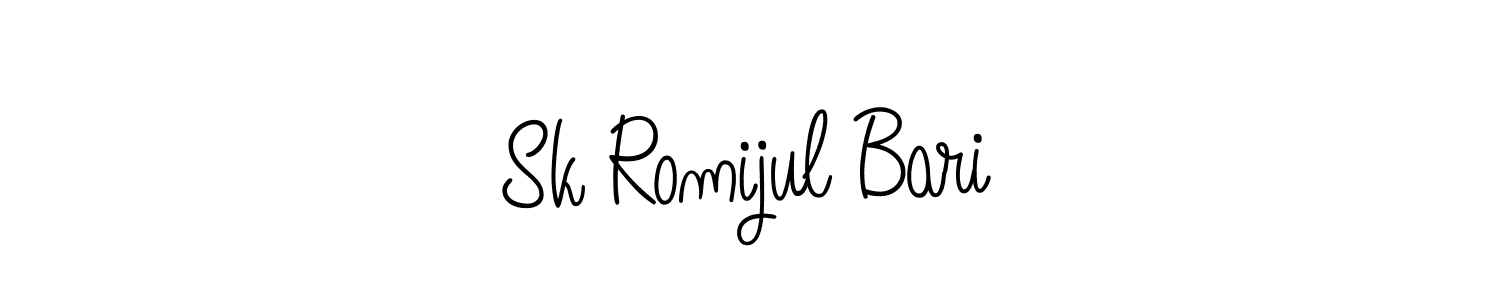 Also You can easily find your signature by using the search form. We will create Sk Romijul Bari name handwritten signature images for you free of cost using Angelique-Rose-font-FFP sign style. Sk Romijul Bari signature style 5 images and pictures png