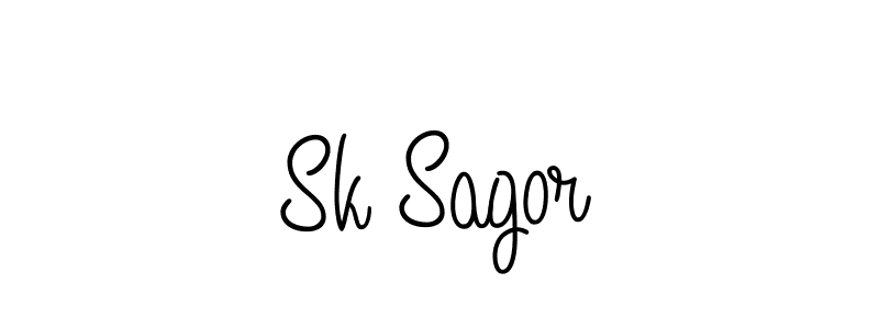 How to Draw Sk Sagor signature style? Angelique-Rose-font-FFP is a latest design signature styles for name Sk Sagor. Sk Sagor signature style 5 images and pictures png