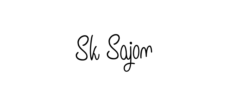 This is the best signature style for the Sk Sajon name. Also you like these signature font (Angelique-Rose-font-FFP). Mix name signature. Sk Sajon signature style 5 images and pictures png