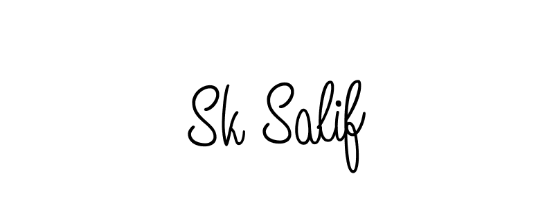 You can use this online signature creator to create a handwritten signature for the name Sk Salif. This is the best online autograph maker. Sk Salif signature style 5 images and pictures png