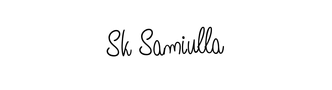 Make a beautiful signature design for name Sk Samiulla. Use this online signature maker to create a handwritten signature for free. Sk Samiulla signature style 5 images and pictures png