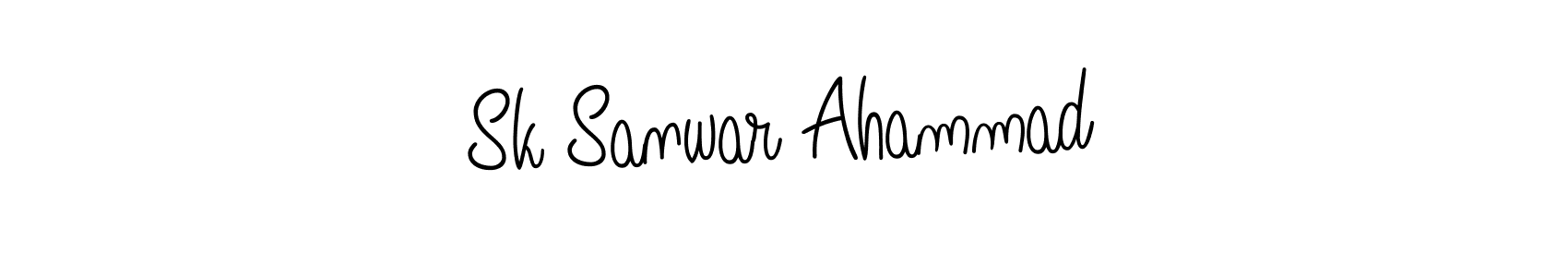 How to make Sk Sanwar Ahammad signature? Angelique-Rose-font-FFP is a professional autograph style. Create handwritten signature for Sk Sanwar Ahammad name. Sk Sanwar Ahammad signature style 5 images and pictures png