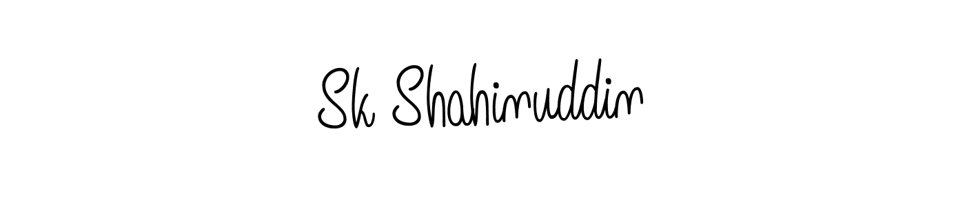 Also we have Sk Shahinuddin name is the best signature style. Create professional handwritten signature collection using Angelique-Rose-font-FFP autograph style. Sk Shahinuddin signature style 5 images and pictures png