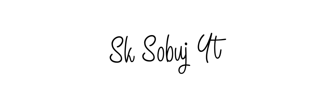 Make a beautiful signature design for name Sk Sobuj Yt. Use this online signature maker to create a handwritten signature for free. Sk Sobuj Yt signature style 5 images and pictures png