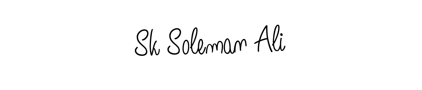 Similarly Angelique-Rose-font-FFP is the best handwritten signature design. Signature creator online .You can use it as an online autograph creator for name Sk Soleman Ali. Sk Soleman Ali signature style 5 images and pictures png