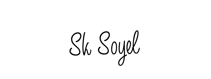 Once you've used our free online signature maker to create your best signature Angelique-Rose-font-FFP style, it's time to enjoy all of the benefits that Sk Soyel name signing documents. Sk Soyel signature style 5 images and pictures png