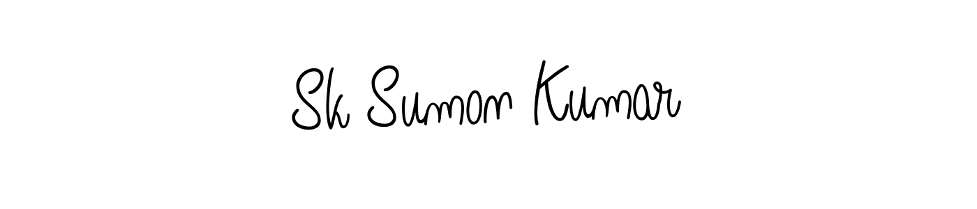 Also You can easily find your signature by using the search form. We will create Sk Sumon Kumar name handwritten signature images for you free of cost using Angelique-Rose-font-FFP sign style. Sk Sumon Kumar signature style 5 images and pictures png