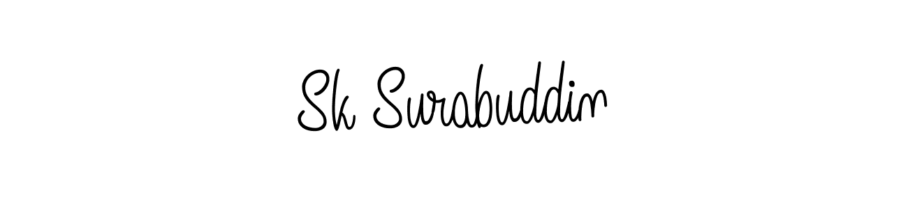 Make a beautiful signature design for name Sk Surabuddin. Use this online signature maker to create a handwritten signature for free. Sk Surabuddin signature style 5 images and pictures png