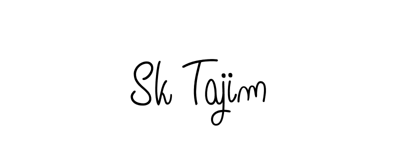 Best and Professional Signature Style for Sk Tajim. Angelique-Rose-font-FFP Best Signature Style Collection. Sk Tajim signature style 5 images and pictures png