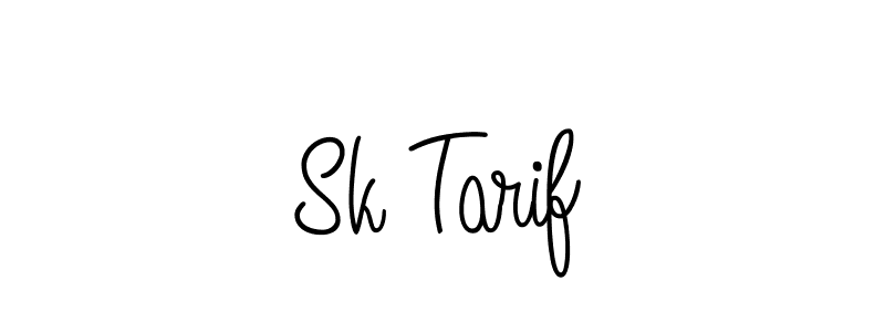 How to Draw Sk Tarif signature style? Angelique-Rose-font-FFP is a latest design signature styles for name Sk Tarif. Sk Tarif signature style 5 images and pictures png