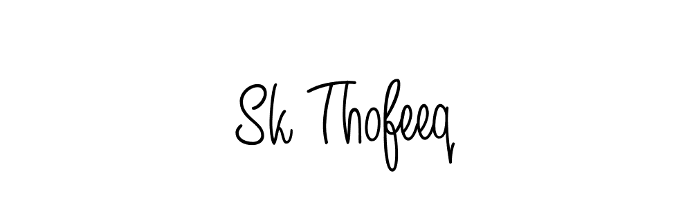 Once you've used our free online signature maker to create your best signature Angelique-Rose-font-FFP style, it's time to enjoy all of the benefits that Sk Thofeeq name signing documents. Sk Thofeeq signature style 5 images and pictures png