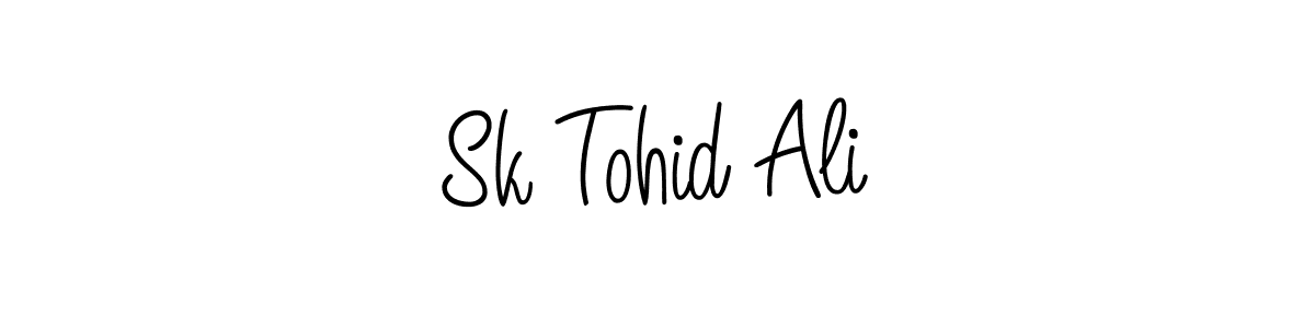 You can use this online signature creator to create a handwritten signature for the name Sk Tohid Ali. This is the best online autograph maker. Sk Tohid Ali signature style 5 images and pictures png