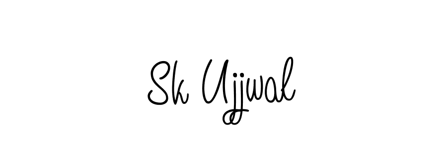 Make a short Sk Ujjwal signature style. Manage your documents anywhere anytime using Angelique-Rose-font-FFP. Create and add eSignatures, submit forms, share and send files easily. Sk Ujjwal signature style 5 images and pictures png