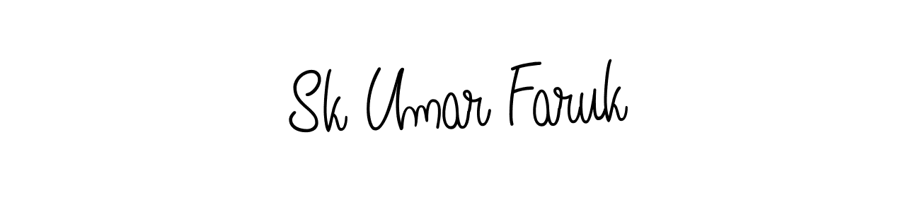 This is the best signature style for the Sk Umar Faruk name. Also you like these signature font (Angelique-Rose-font-FFP). Mix name signature. Sk Umar Faruk signature style 5 images and pictures png