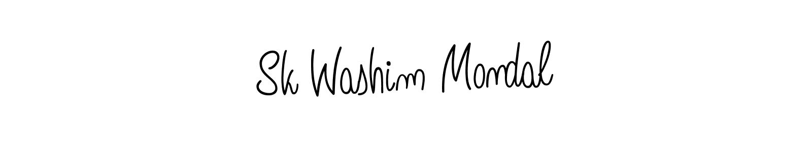 You can use this online signature creator to create a handwritten signature for the name Sk Washim Mondal. This is the best online autograph maker. Sk Washim Mondal signature style 5 images and pictures png