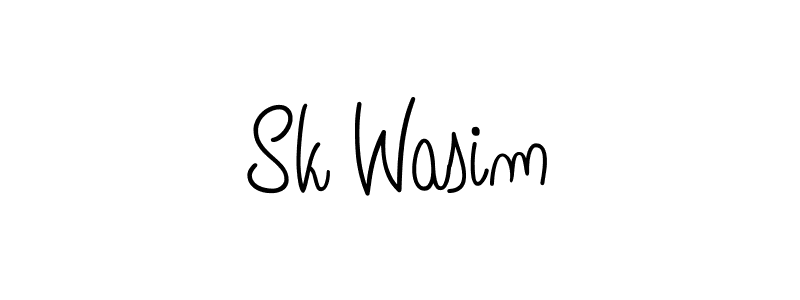 Make a beautiful signature design for name Sk Wasim. Use this online signature maker to create a handwritten signature for free. Sk Wasim signature style 5 images and pictures png