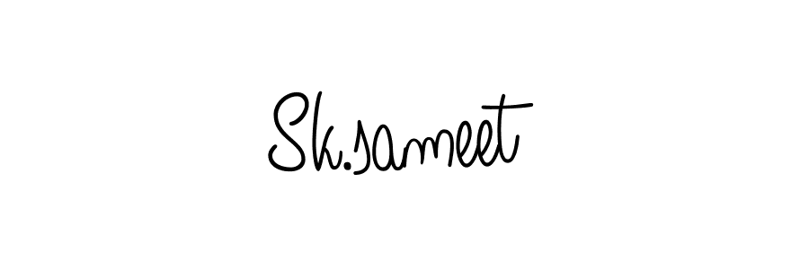 You can use this online signature creator to create a handwritten signature for the name Sk.sameet. This is the best online autograph maker. Sk.sameet signature style 5 images and pictures png