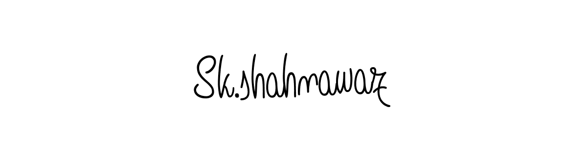 Also we have Sk.shahnawaz name is the best signature style. Create professional handwritten signature collection using Angelique-Rose-font-FFP autograph style. Sk.shahnawaz signature style 5 images and pictures png