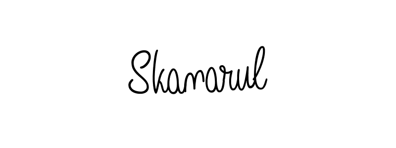 Make a short Skanarul signature style. Manage your documents anywhere anytime using Angelique-Rose-font-FFP. Create and add eSignatures, submit forms, share and send files easily. Skanarul signature style 5 images and pictures png