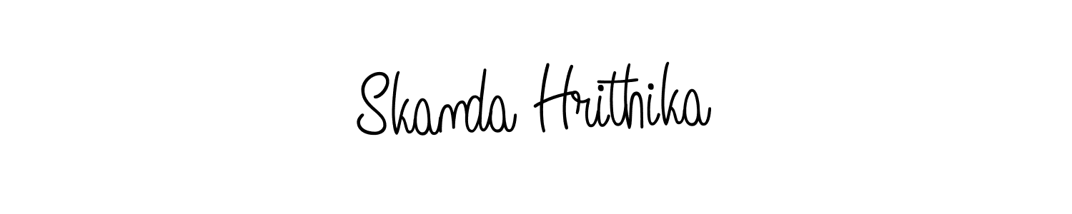 You can use this online signature creator to create a handwritten signature for the name Skanda Hrithika. This is the best online autograph maker. Skanda Hrithika signature style 5 images and pictures png