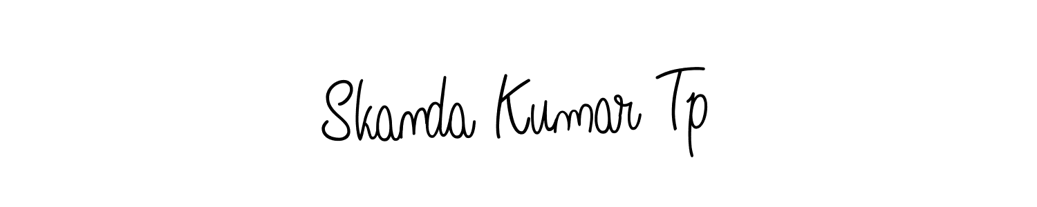 Similarly Angelique-Rose-font-FFP is the best handwritten signature design. Signature creator online .You can use it as an online autograph creator for name Skanda Kumar Tp. Skanda Kumar Tp signature style 5 images and pictures png