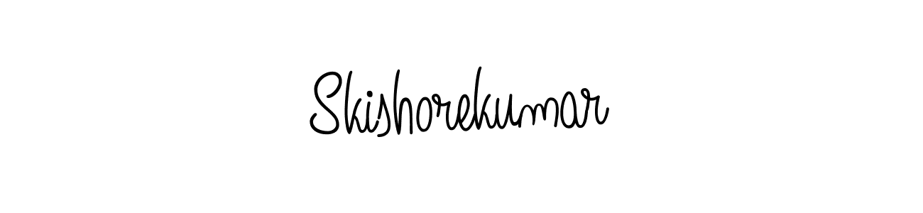 Once you've used our free online signature maker to create your best signature Angelique-Rose-font-FFP style, it's time to enjoy all of the benefits that Skishorekumar name signing documents. Skishorekumar signature style 5 images and pictures png