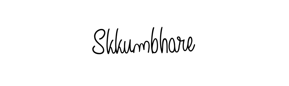 Make a beautiful signature design for name Skkumbhare. With this signature (Angelique-Rose-font-FFP) style, you can create a handwritten signature for free. Skkumbhare signature style 5 images and pictures png