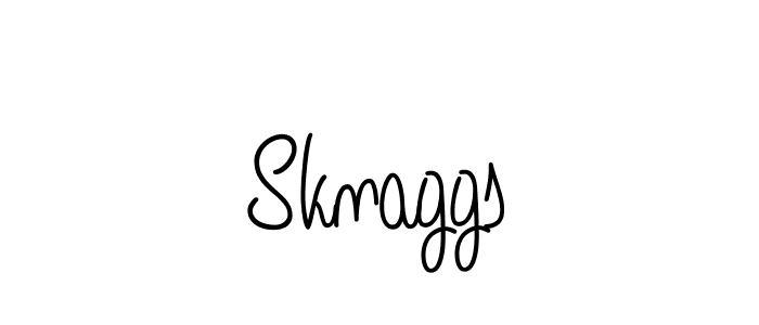 How to Draw Sknaggs signature style? Angelique-Rose-font-FFP is a latest design signature styles for name Sknaggs. Sknaggs signature style 5 images and pictures png