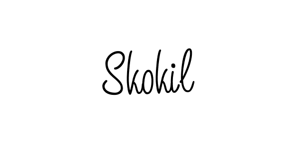 See photos of Skokil official signature by Spectra . Check more albums & portfolios. Read reviews & check more about Angelique-Rose-font-FFP font. Skokil signature style 5 images and pictures png