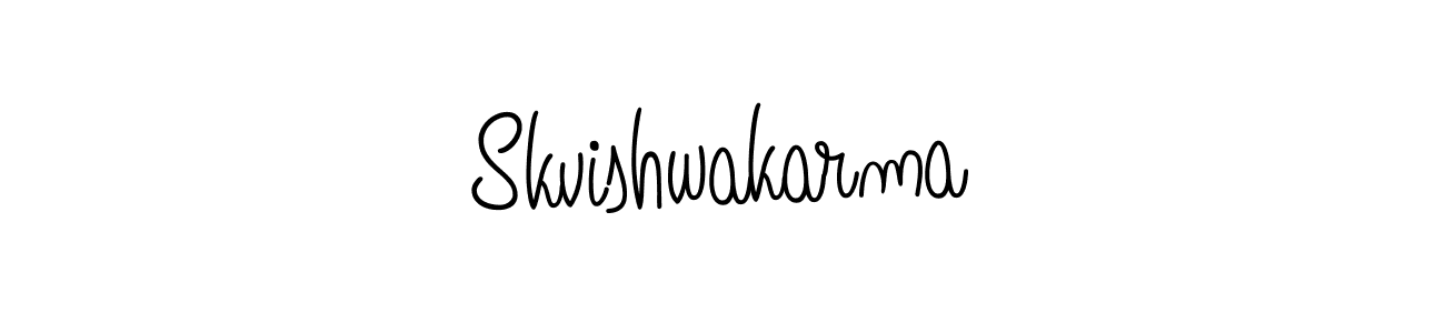 Also we have Skvishwakarma name is the best signature style. Create professional handwritten signature collection using Angelique-Rose-font-FFP autograph style. Skvishwakarma signature style 5 images and pictures png