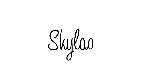 This is the best signature style for the Skylao name. Also you like these signature font (Angelique-Rose-font-FFP). Mix name signature. Skylao signature style 5 images and pictures png